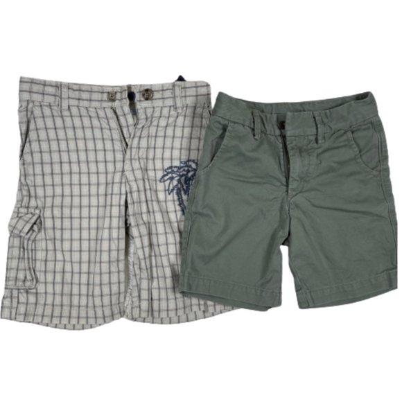 2 Pairs Gap Boys Shorts sz 5 - Picture 1 of 13